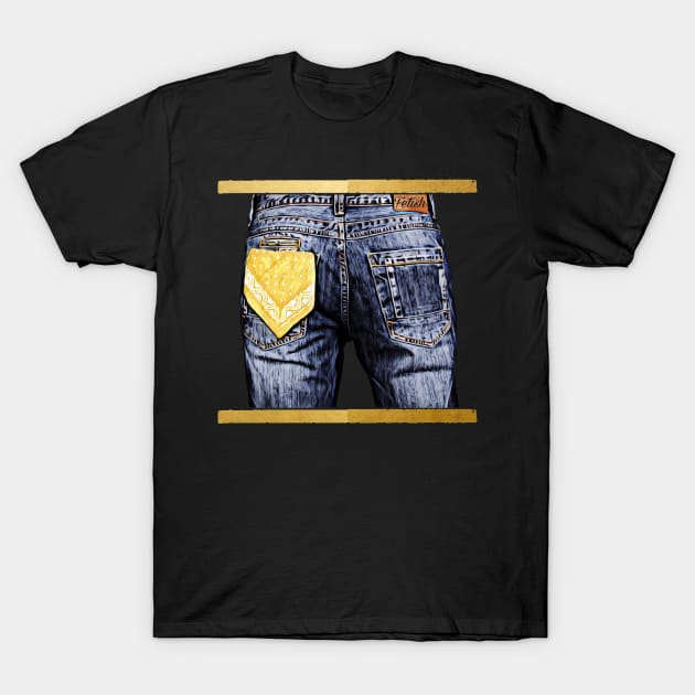 Fetish (Yellow Hanky) T-Shirt by JasonLloyd